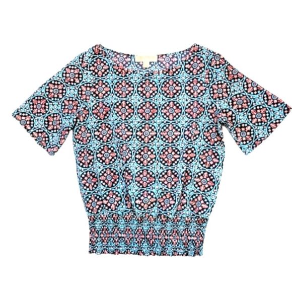 EC MICHAEL MICHAEL KORS BLOUSE WITH ELASTIC BOTTOM SZ. XS - Picture 1 of 5
